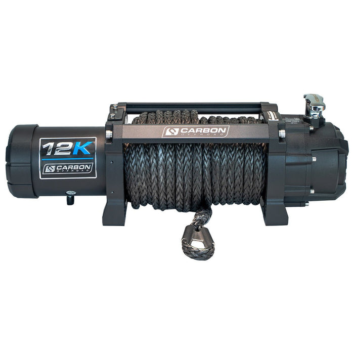 Carbon 12K V3X 12000lb 12V Electric Winch – Winch Only