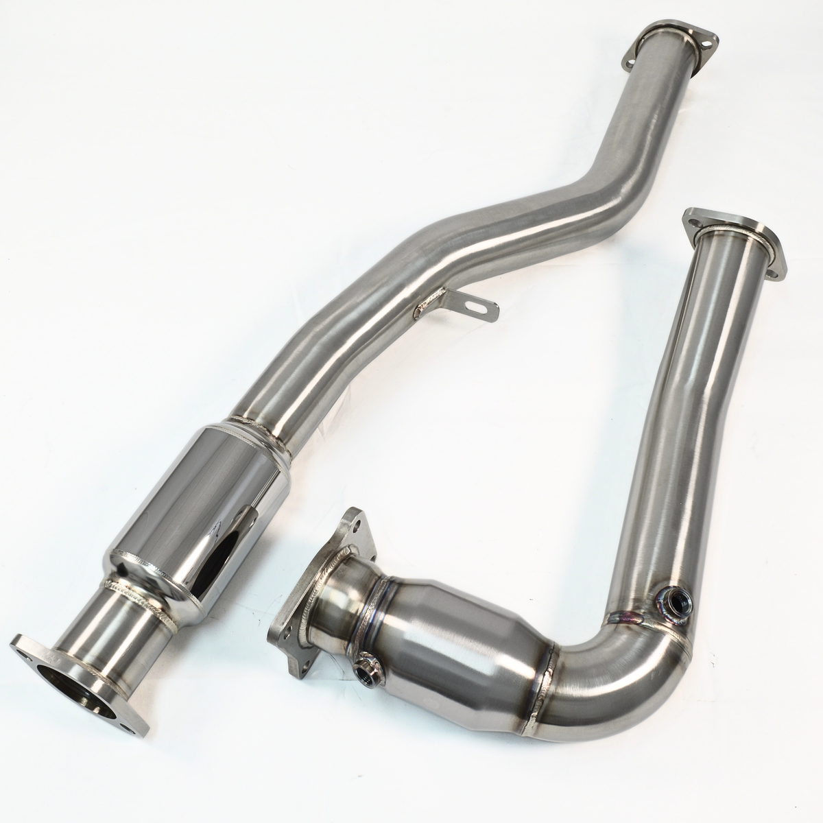 Korsh Subaru WRX/Levorg/Forester XT 2015+ Manual Catted/Resonated J-Pipe - 200 Cell Cat