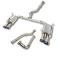 Korsh Subaru WRX 2015+ Auto CVT Turbo Back Exhaust - Stainless Steel with Titanium Tips