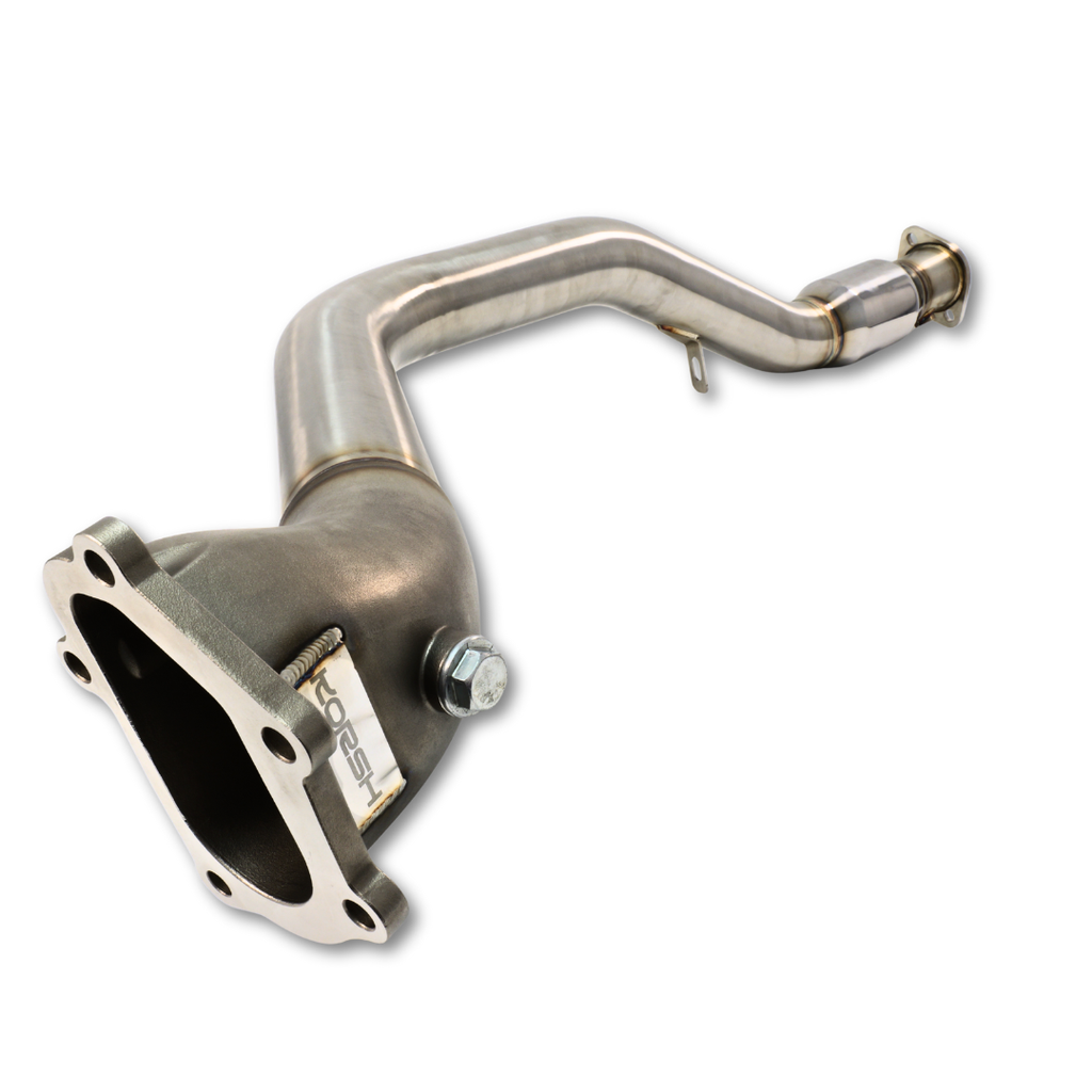 Korsh Subaru WRX 2011-14/STI 2011-2021 Turbo Back Exhaust - Stainless Steel with Titanium Tips