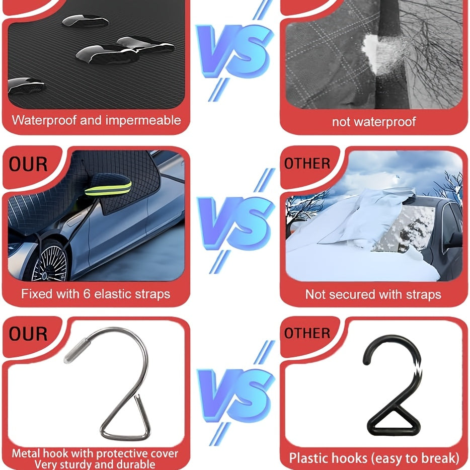 Winter Car Windshield Snow Cover Protector
