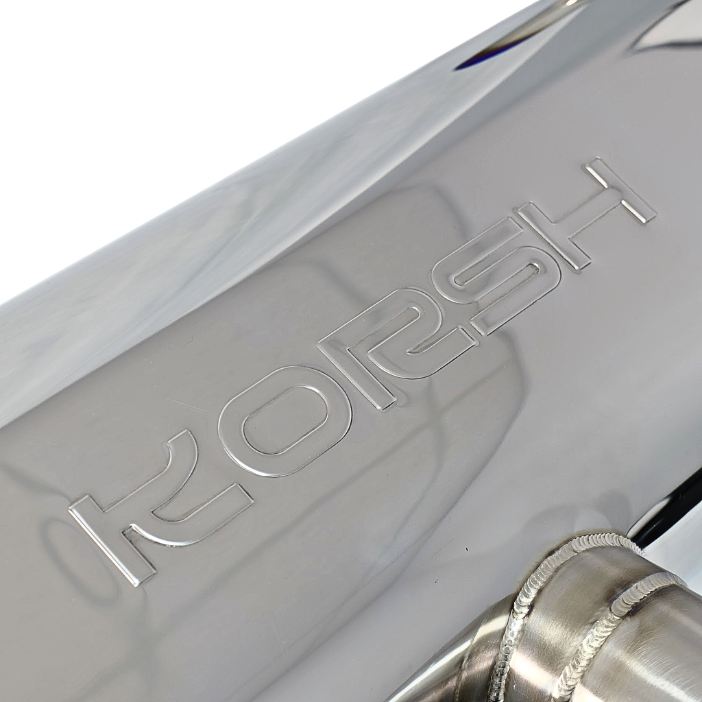 Korsh Subaru WRX STI 2008-2014 Hatch Auto Turboback Exhaust - Stainless Steel with Titanium Tips