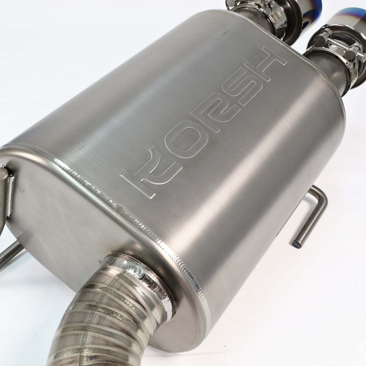 Korsh Subaru WRX 2015+ Manual Turboback- Titanium Catback with Stainless Downpipe