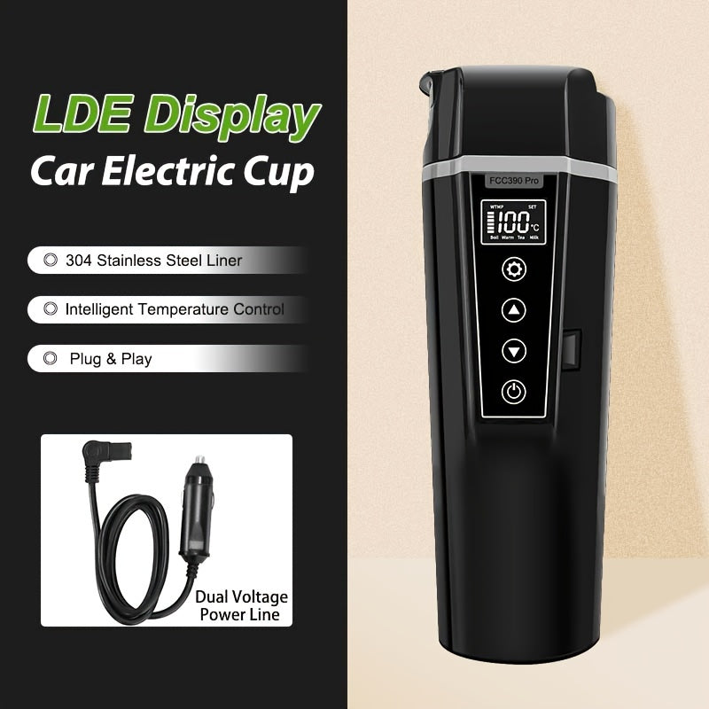 Portable Electric Car Stainless Steel Kettle