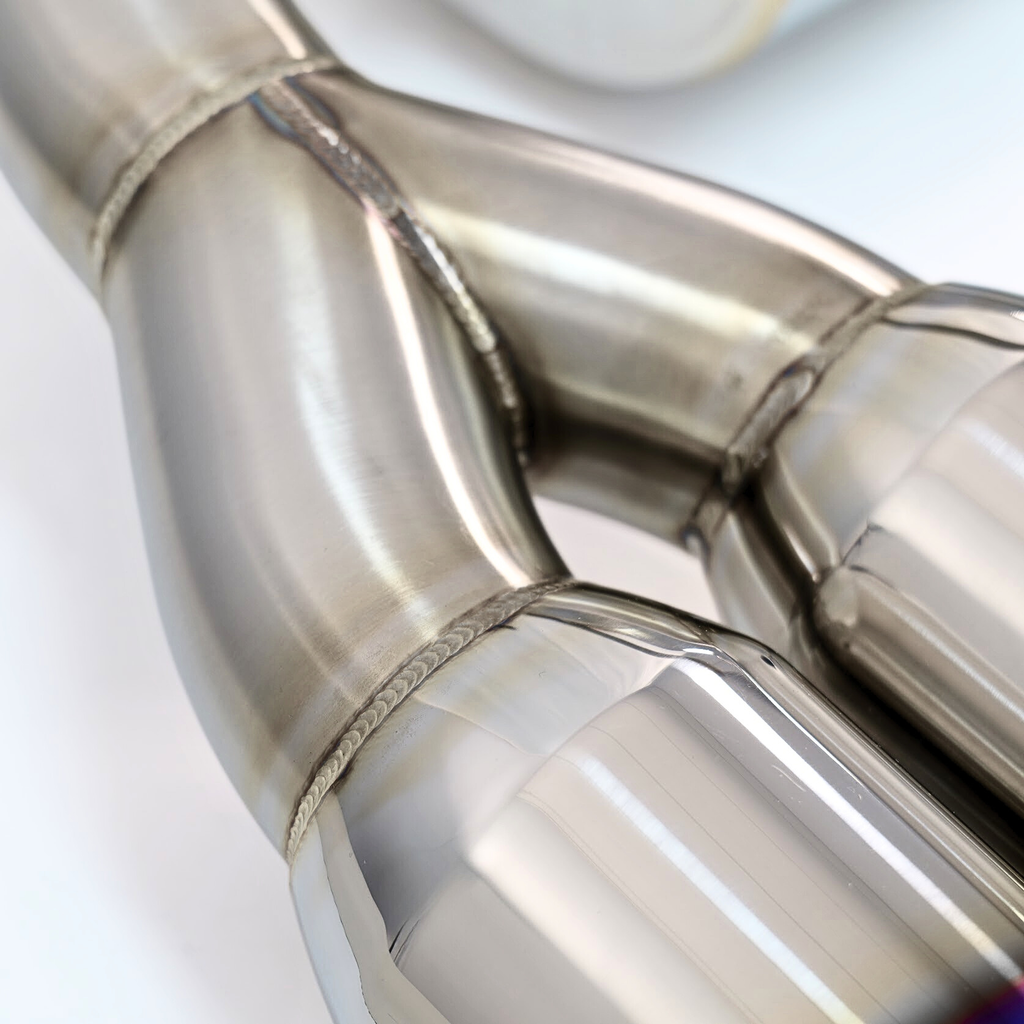 Korsh Subaru WRX STI 2008-2014 Hatch Catback Exhaust - Stainless Steel with Titanium Tips