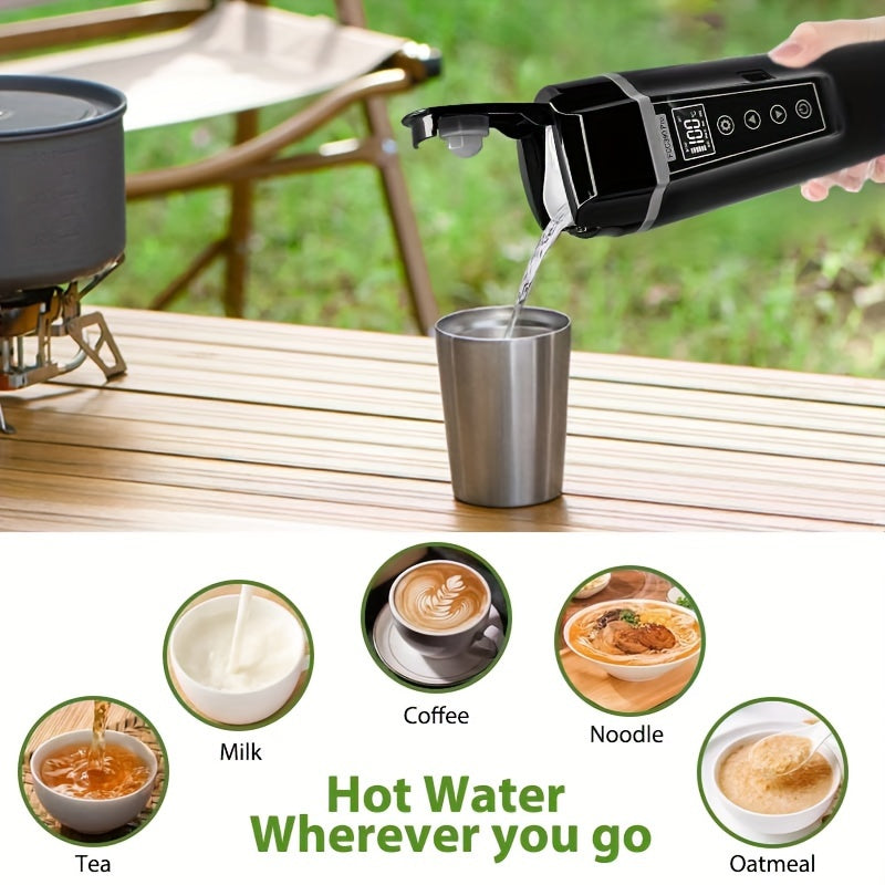Portable Electric Car Stainless Steel Kettle