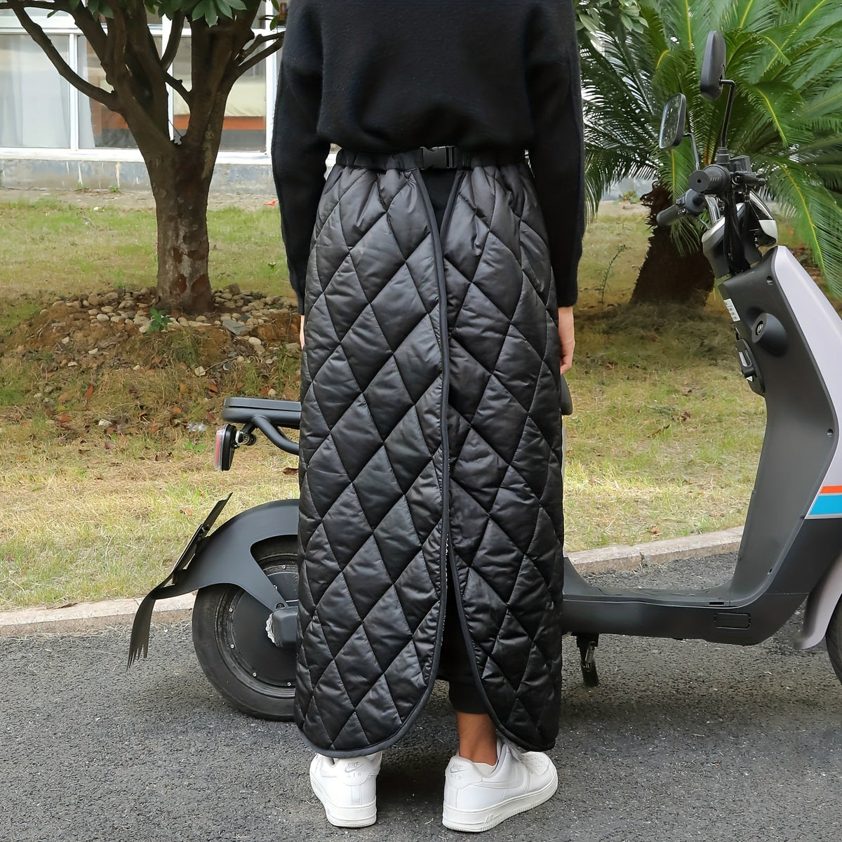 Fleece Motorcycle Leg Warmer for Bikes & Scooters