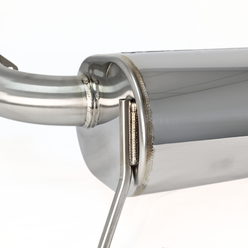 Korsh Subaru WRX 2011-14/STI 2011-2021 Auto Turbo Back Exhaust - Stainless Steel with Titanium Tips