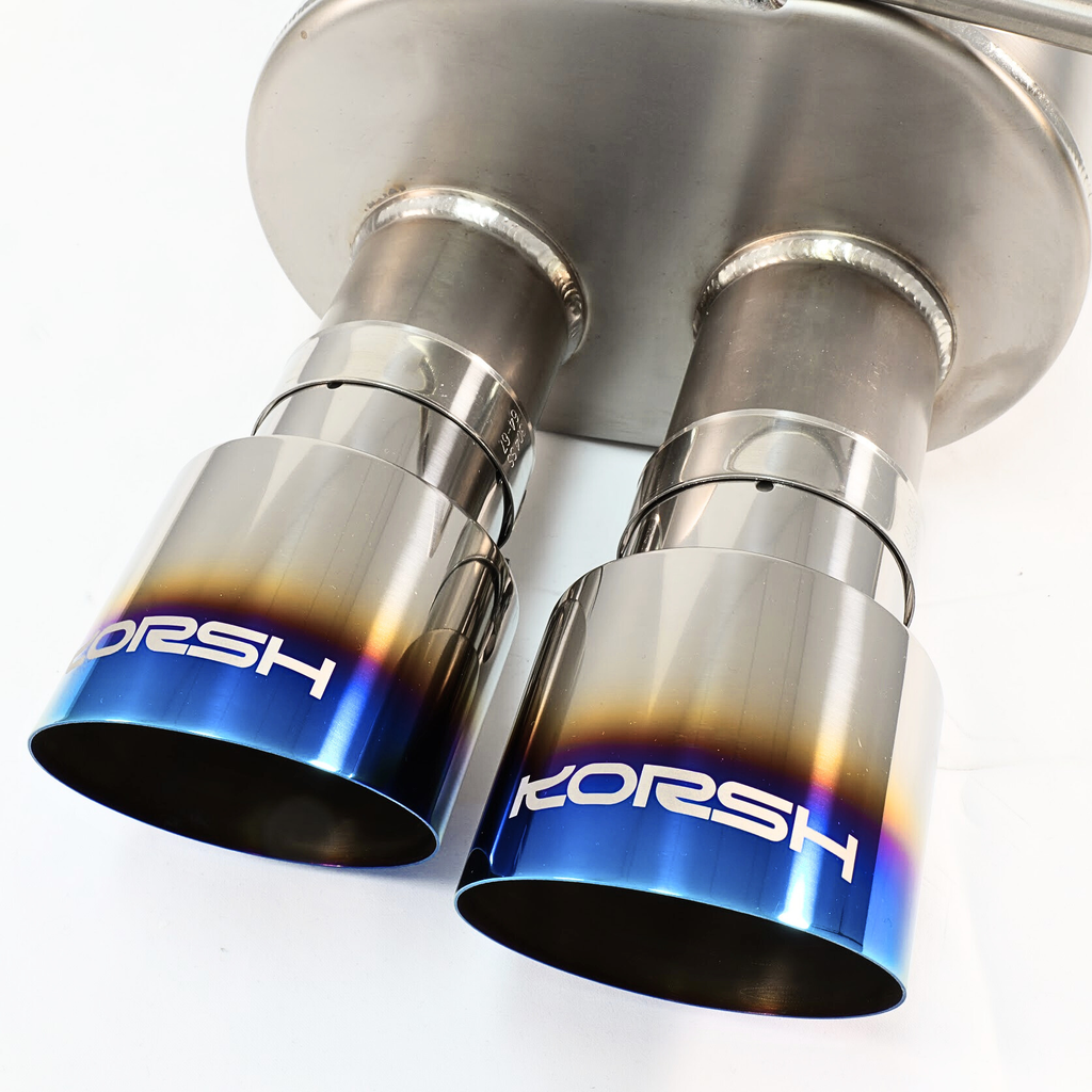 Korsh Subaru WRX 2015+ Manual Turboback- Titanium Catback with Stainless Downpipe