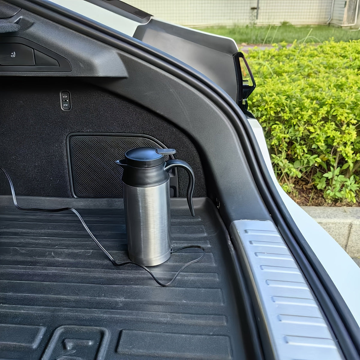 Car Electric Kettle Stainless Portable Boiler