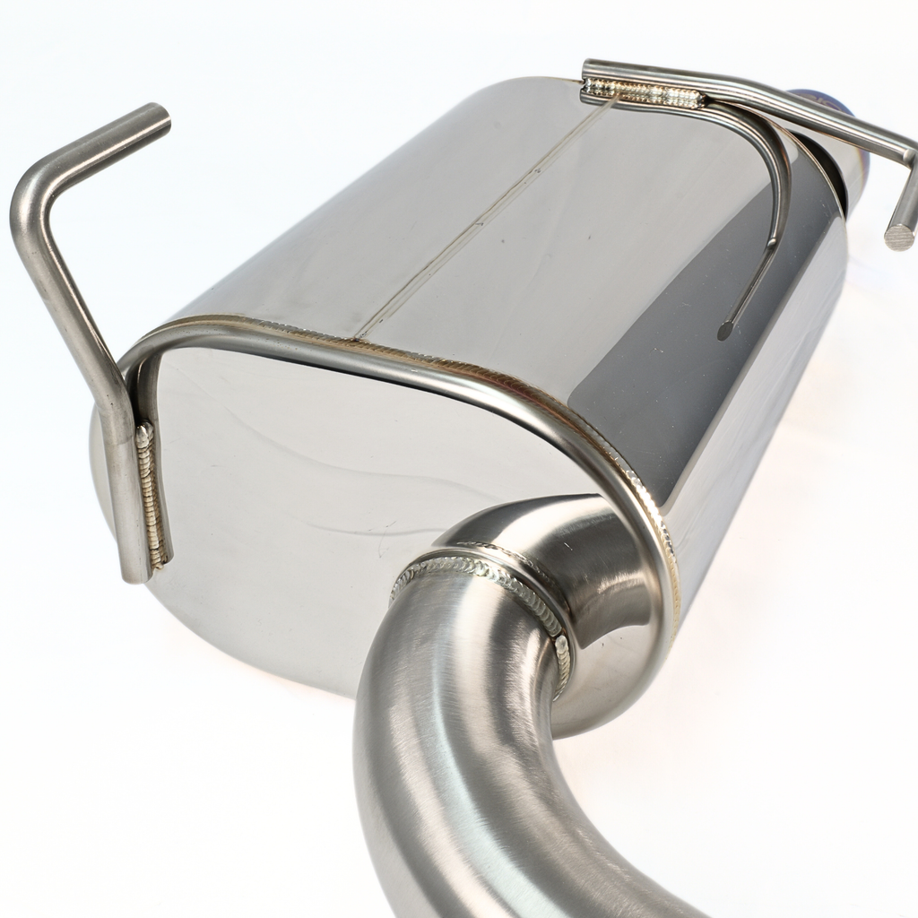 Korsh Subaru WRX 2011-14/STI 2011-2021 Auto Turbo Back Exhaust - Stainless Steel with Titanium Tips