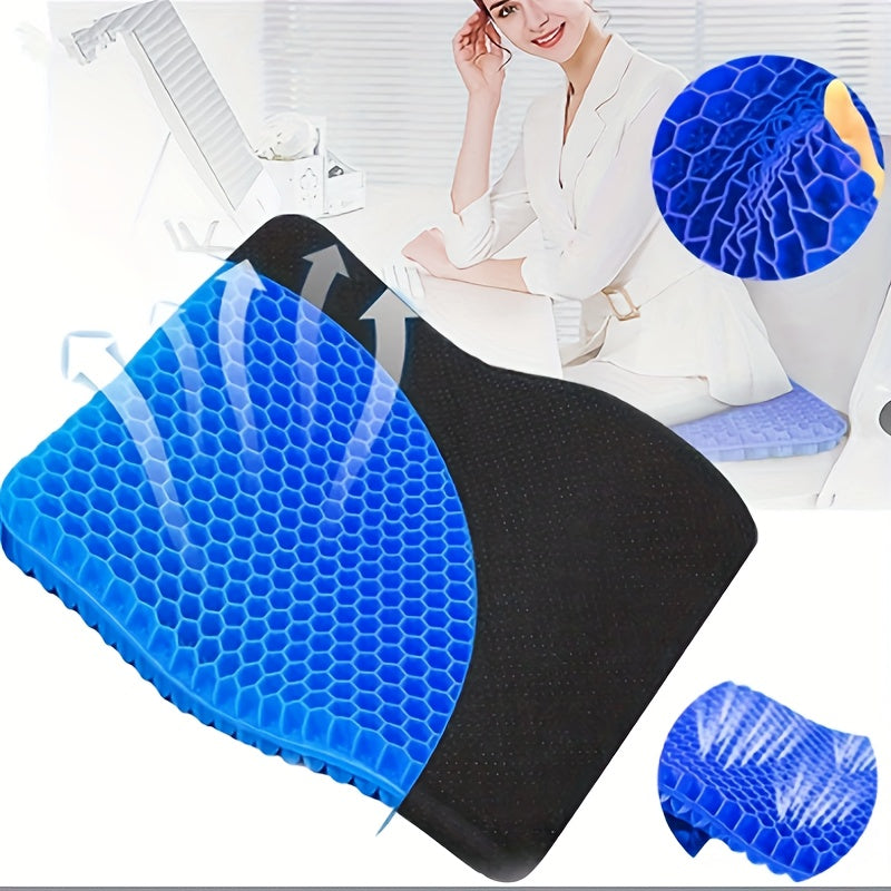 Ultra-Comfort Gel Seat Cushion for Office & Car