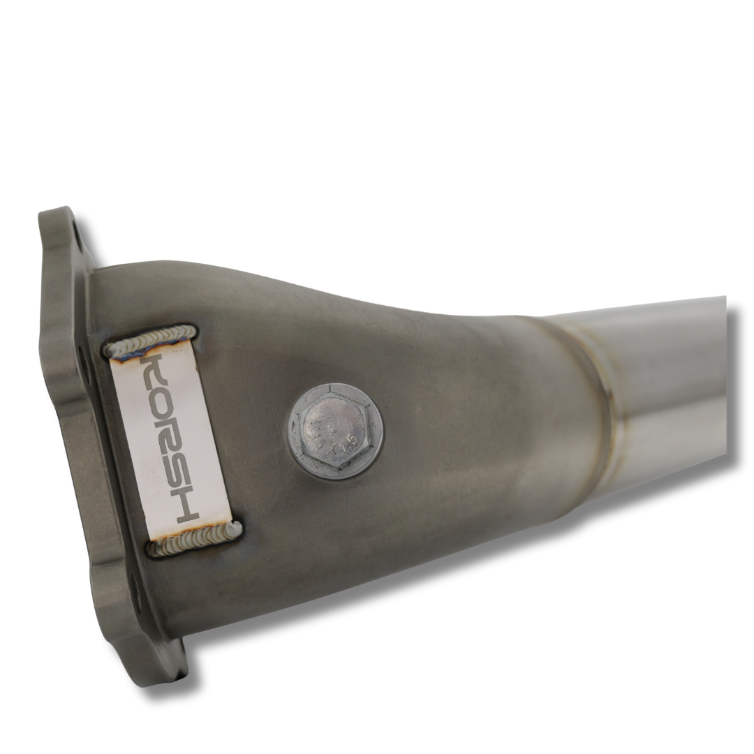 Korsh Subaru WRX STI 2008-2014 Hatch Turbo Back Exhaust - Stainless Steel with Titanium Tips