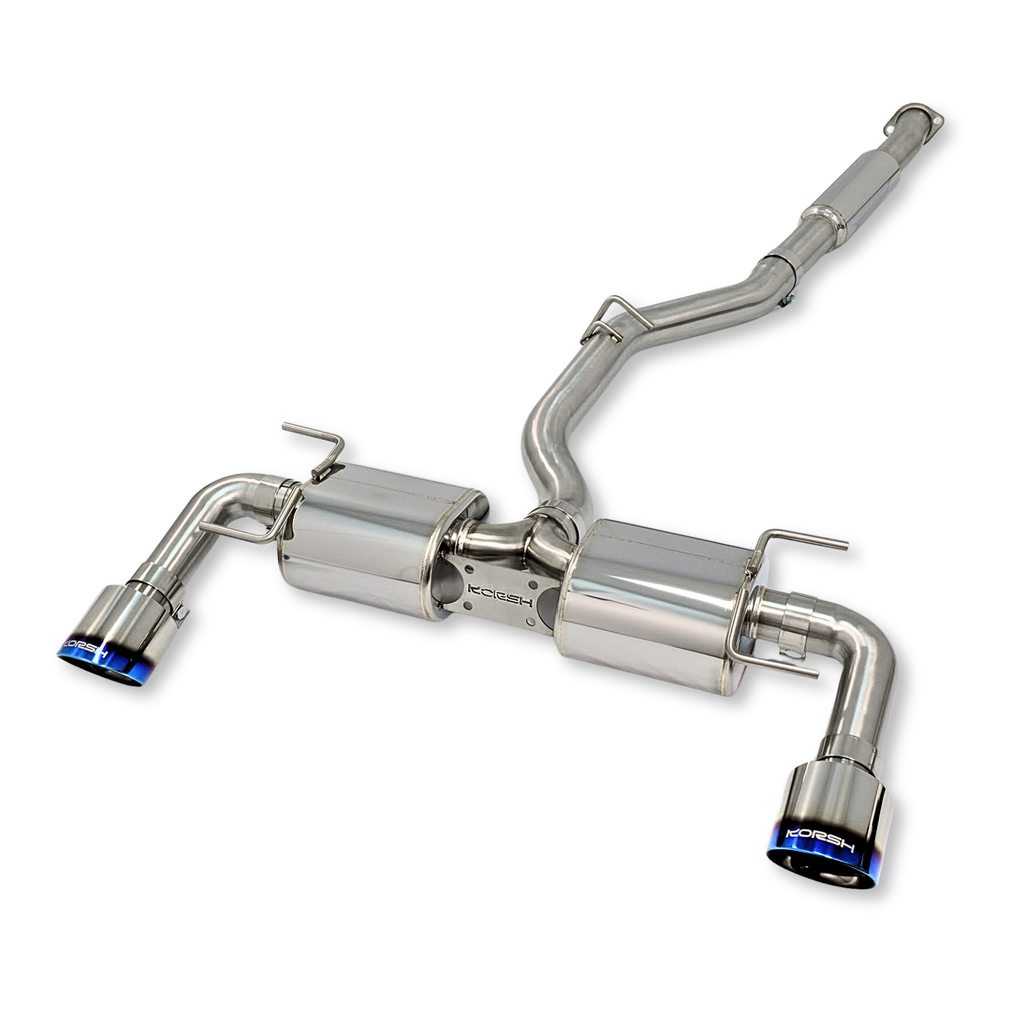 Korsh Subaru BRZ/Toyota 86/GR86 Cat-Back Exhaust with Ti Tip