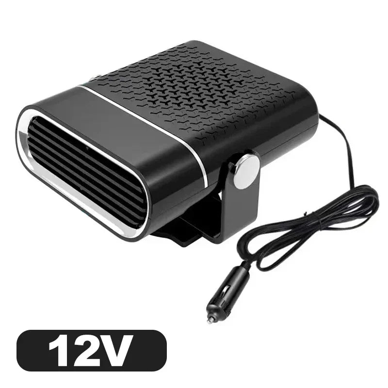 150W Portable Car Heater/Cooler Fan - 12V Defroster