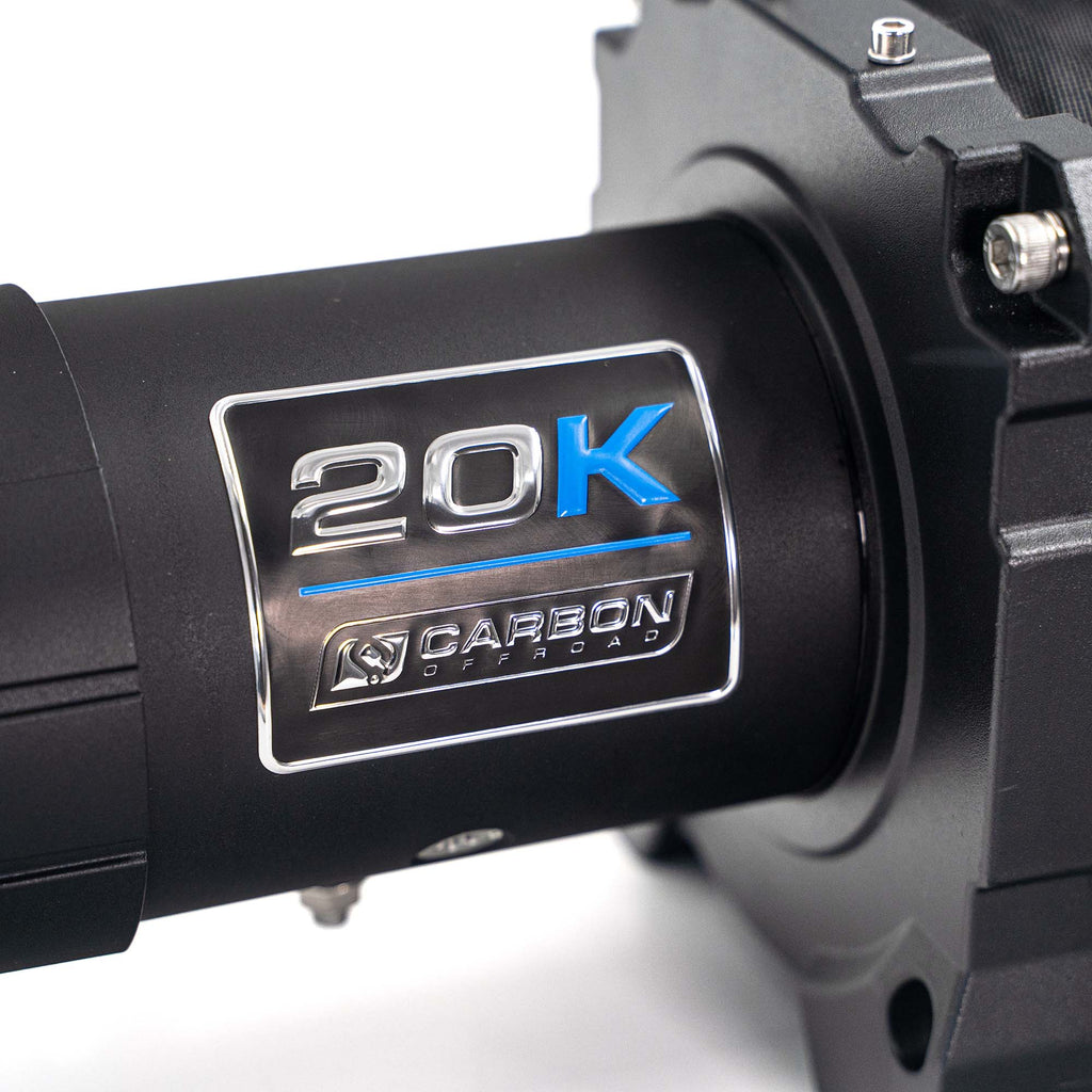 Carbon Scout Pro 20K 20000lb 12V Winch – Winch Only