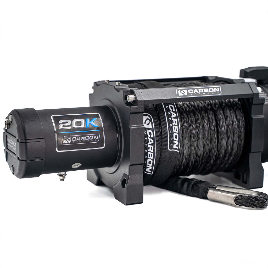 Carbon Scout Pro 20K 20000lb 12V Winch – Winch Only
