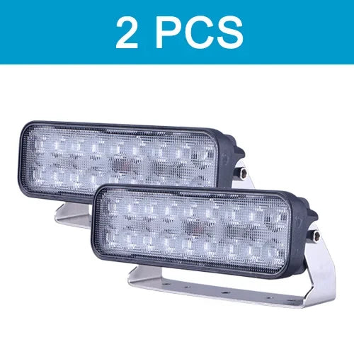 7 Inch 18x3W LED Light Bar - Ultra Flood Lights