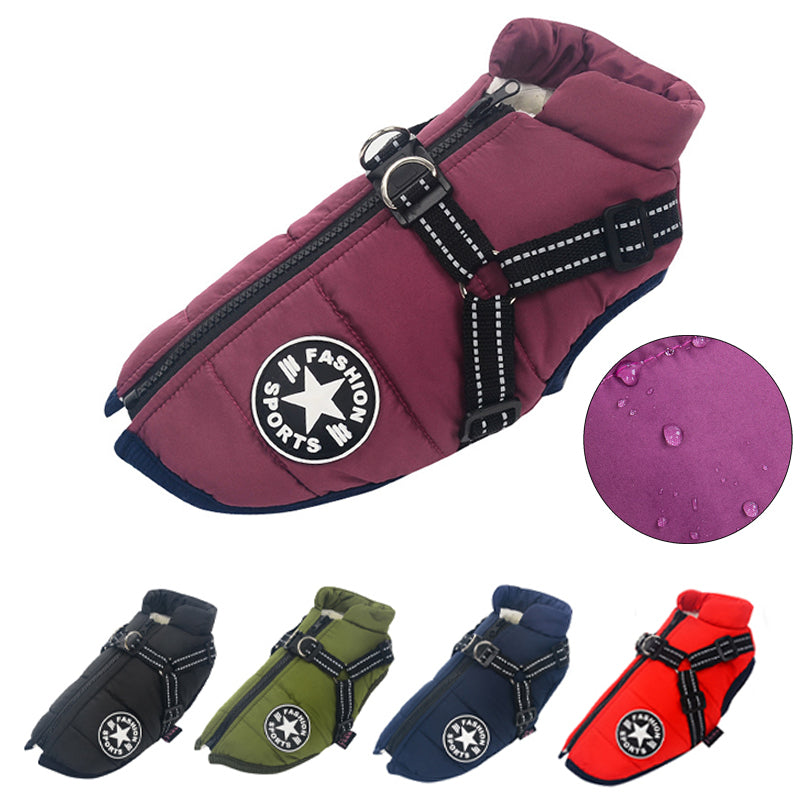 Waterproof Dog Coat - Winter Dog Jacket Australia