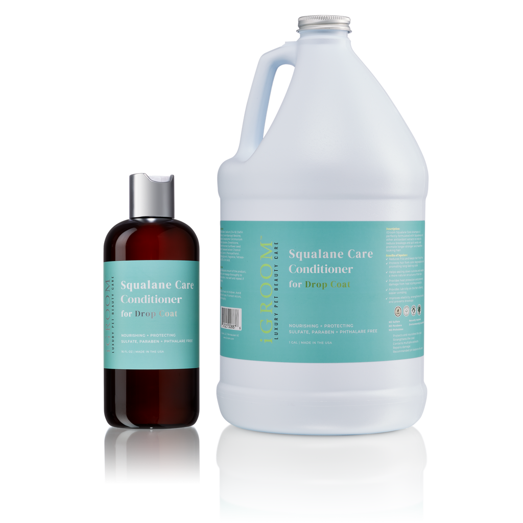iGroom Squalane Care Conditioner for Drop Coat