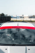 Sleepless Car Window Banner Cutout