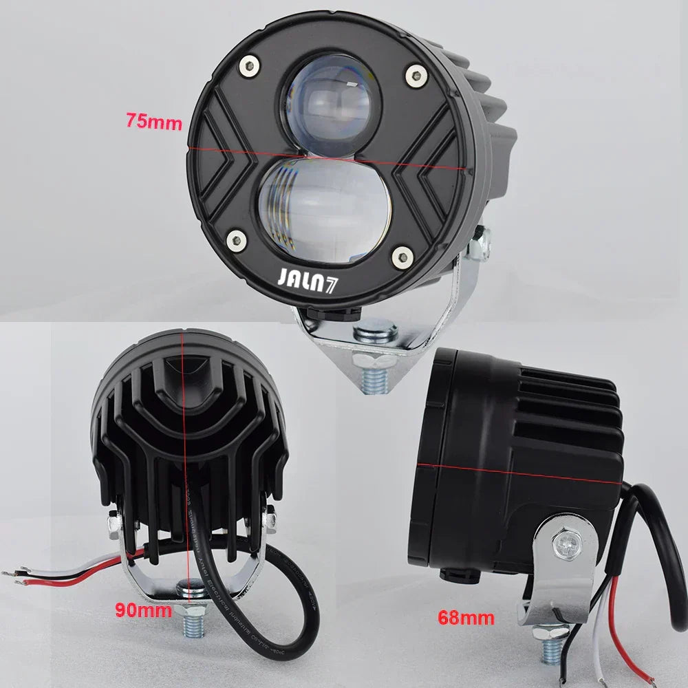 3 Inch LED Lights Pods 4x4 Offroad Driving Spotlight Fog Lamp