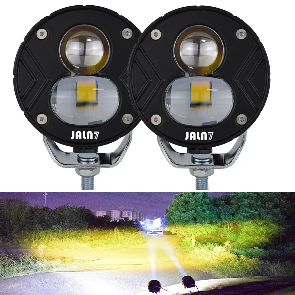 3 Inch LED Lights Pods 4x4 Offroad Driving Spotlight Fog Lamp