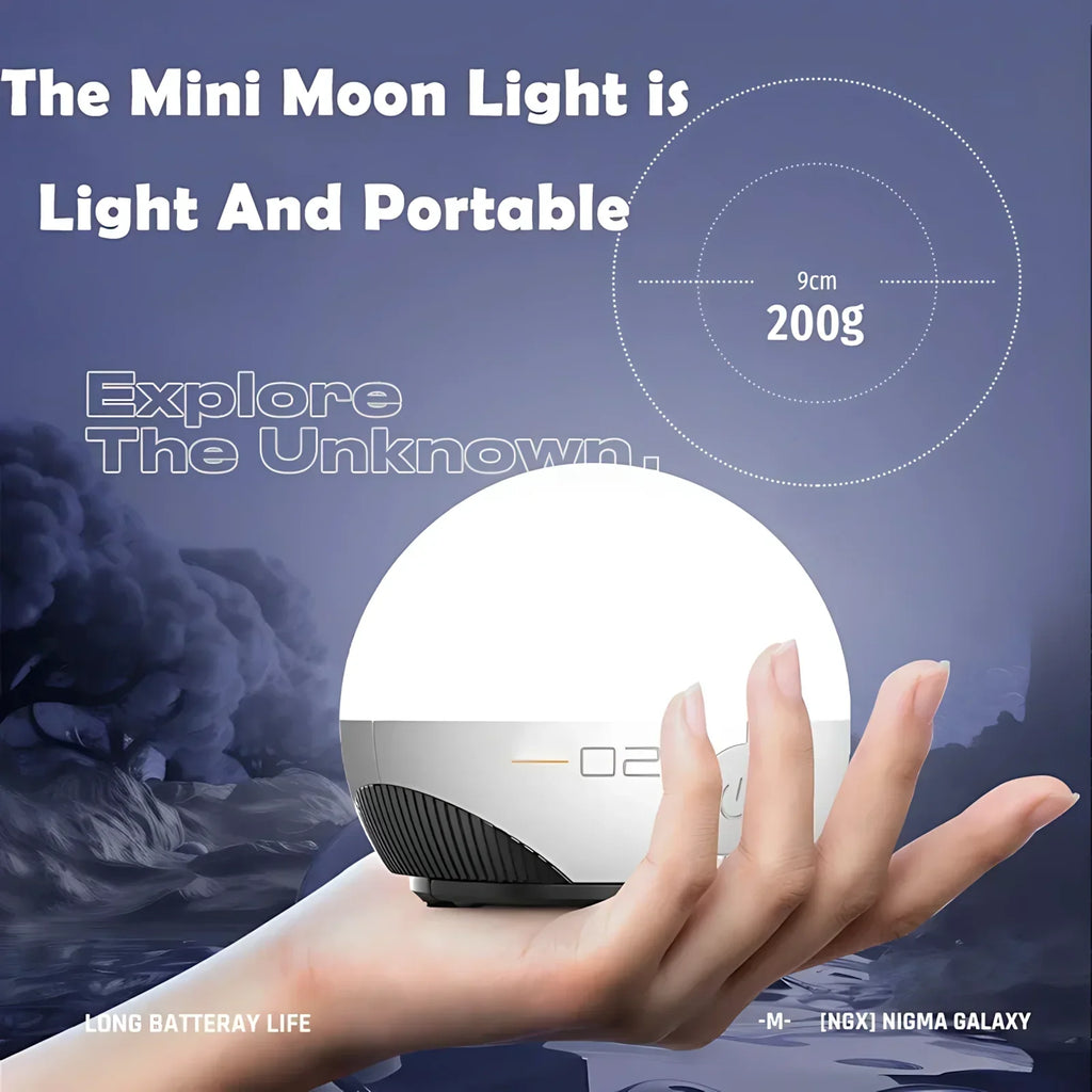 Portable 5200mAh RGB Rechargeable Camping Lantern – Waterproof LED Light with Magnetic Base