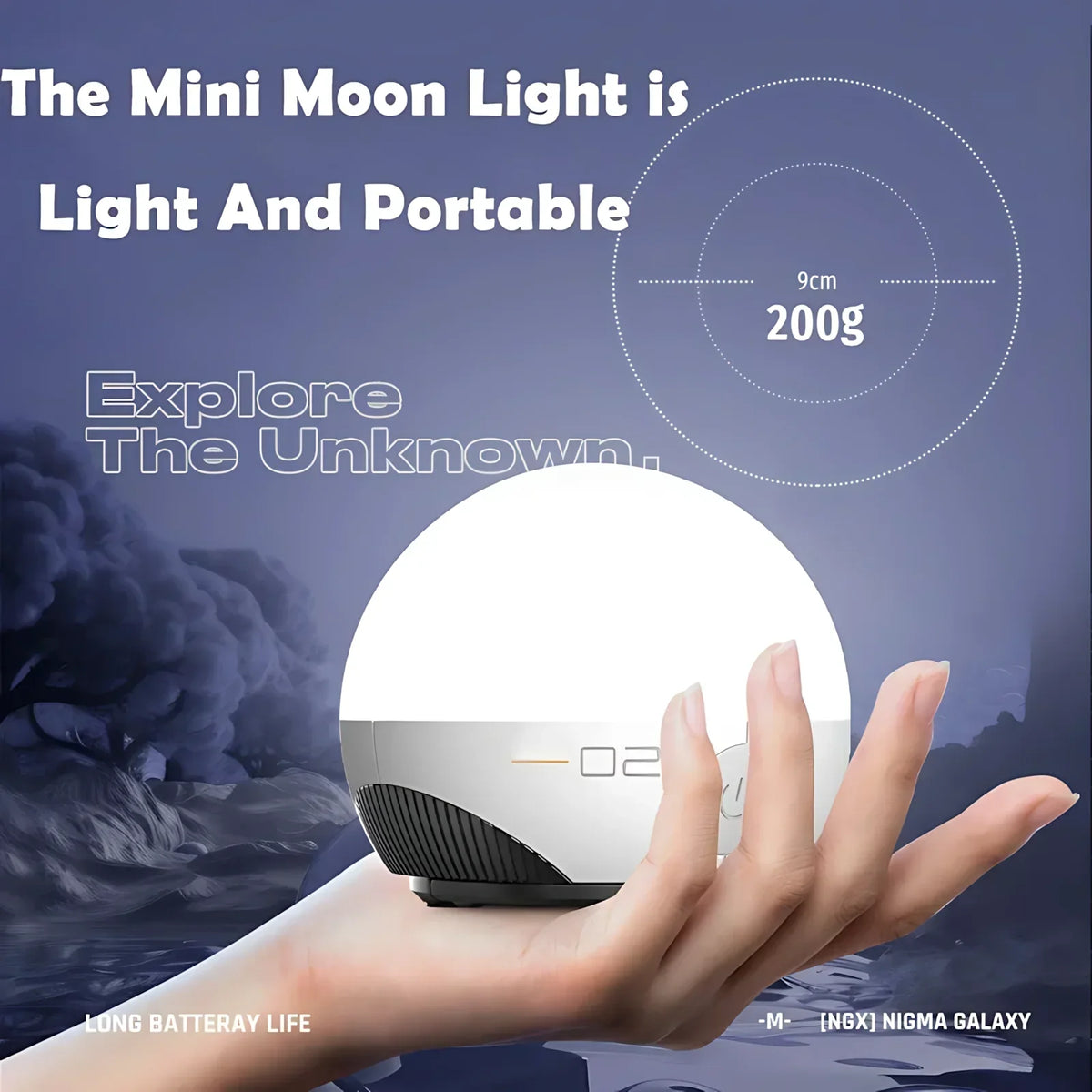 Portable 5200mAh RGB Rechargeable Camping Lantern – Waterproof LED Light with Magnetic Base