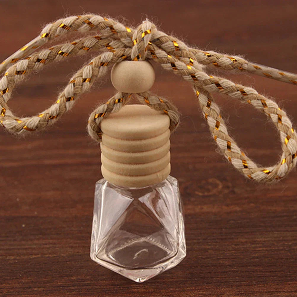 10PCS Hanging Glass Perfume Bottle Car Scent Diffuser–8ml