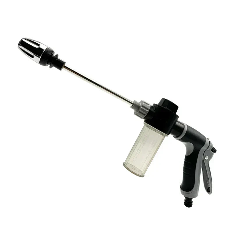 High Pressure Spray Water Gun Multipurpose Car Wash Silver