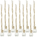 10PCS Hanging Glass Perfume Bottle Car Scent Diffuser–8ml