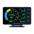 XS HUDGauge–Multi-Function OBD+GPS Car Instrument Black