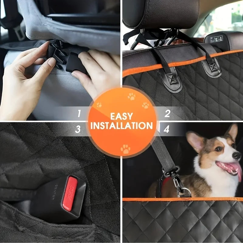 Waterproof Dog Car Seat Hammock Cover
