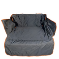 SUV Cargo Liner Waterproof Trunk Seat Cover for Back Cargo Area Black