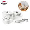 Camping Cookware Set – Ceramic Non-Stick Pots, Pan & Kettle Kit