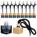 10PCS Hanging Car Perfume Bottle Diffuser–Ornament Black