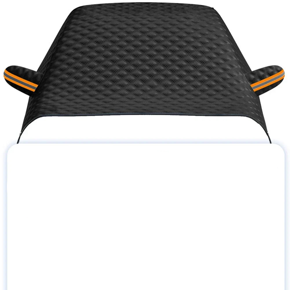Magnetic Car Snow & Ice Protector All Season Windshield Cover Black
