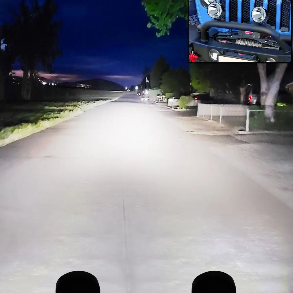LED Work Light Spotlight 4x4 Offroad 60W 14000lm