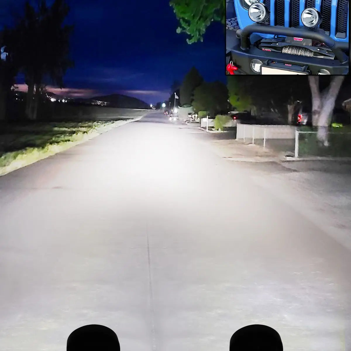 LED Work Light Spotlight 4x4 Offroad 60W 14000lm