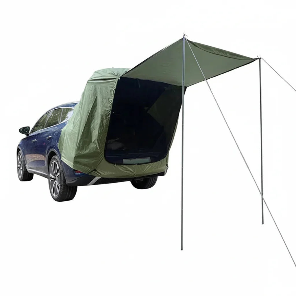 Outdoor Car Rear Tent with Canopy