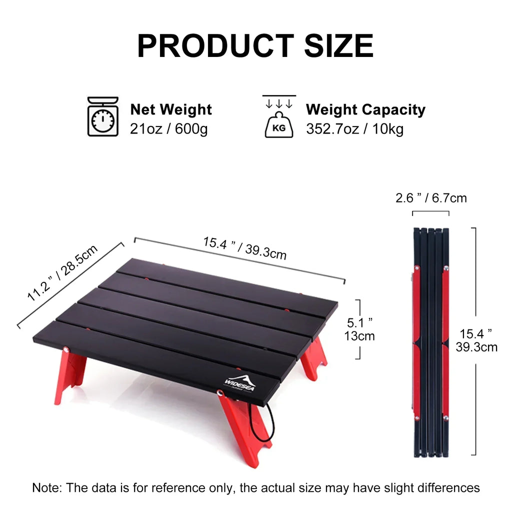 Camping Folding Table – Portable Outdoor Foldable Desk