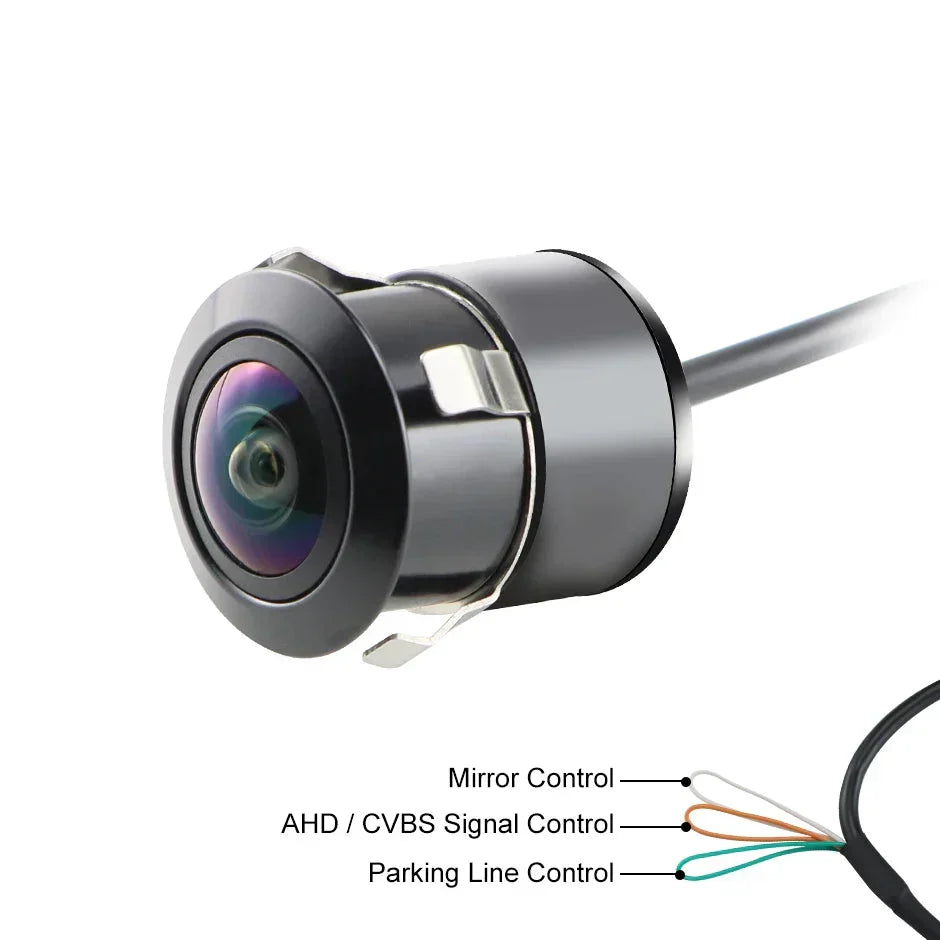 AHD1080P Universal Car Backup Camera Full HD Night Vision Black