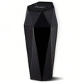 Portable Mini Car Trash Can–Waterproof Storage Bin with Lid Black