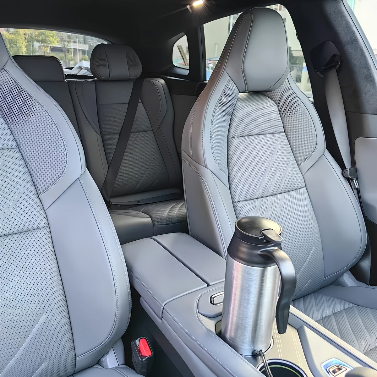 Car Electric Kettle Stainless Portable Boiler