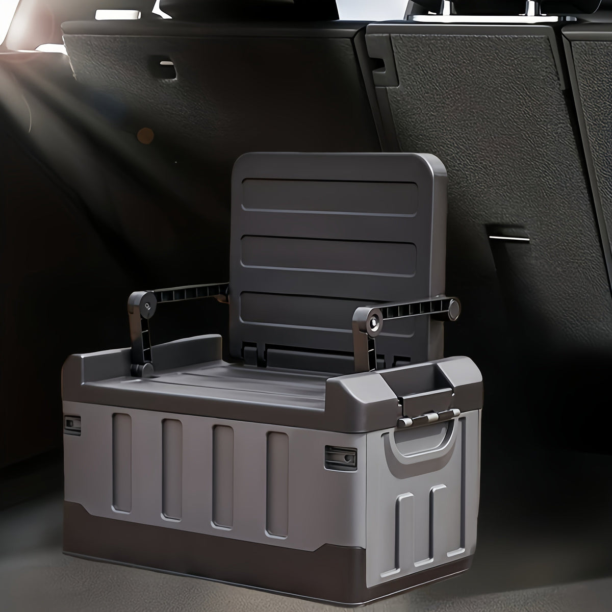 Foldable Outdoor Car Storage Box Multi-Functional