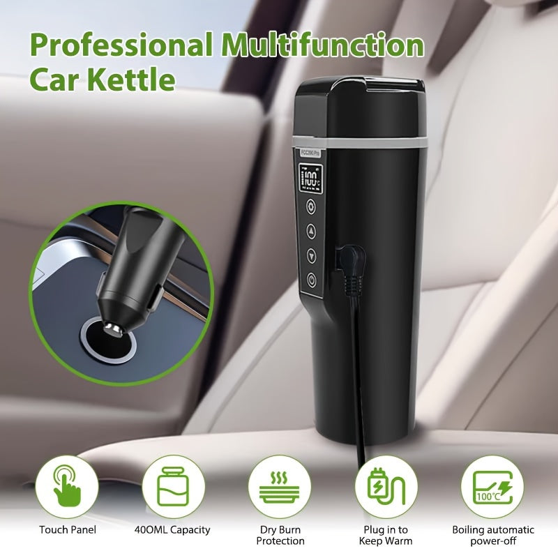 Portable Electric Car Stainless Steel Kettle