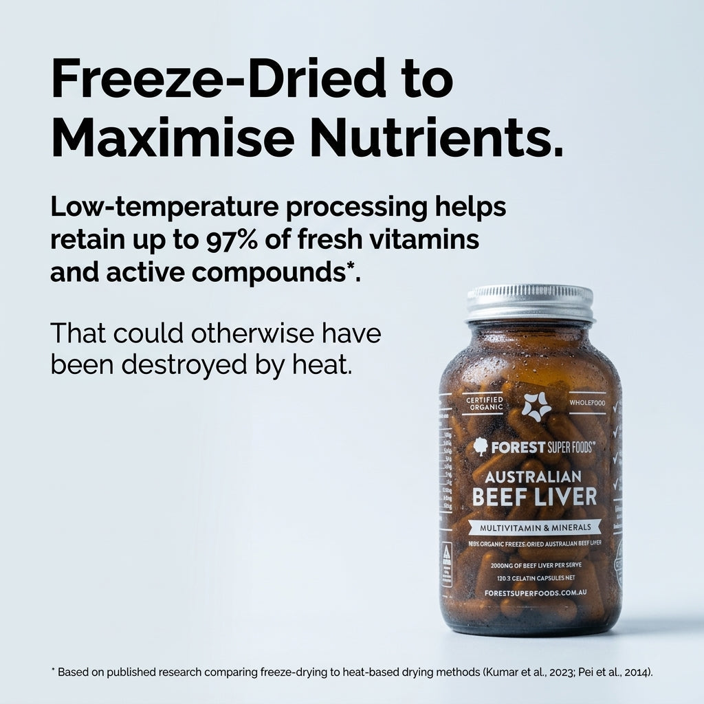 Australian Organic Beef Liver Capsules
