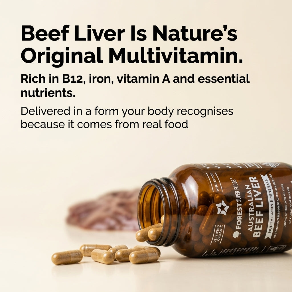 Australian Organic Beef Liver Capsules