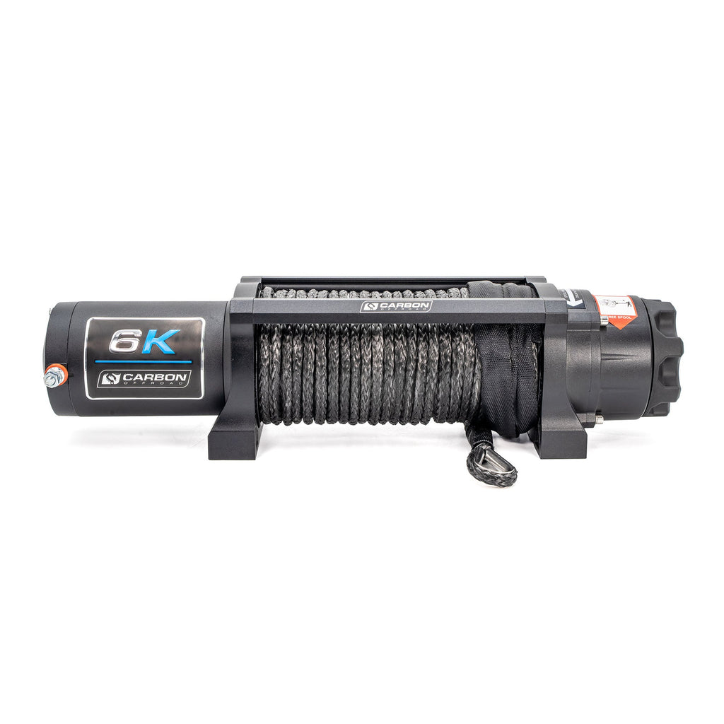 Carbon Offroad Long Drum 6000lb ATV - Small 4X4 Winch